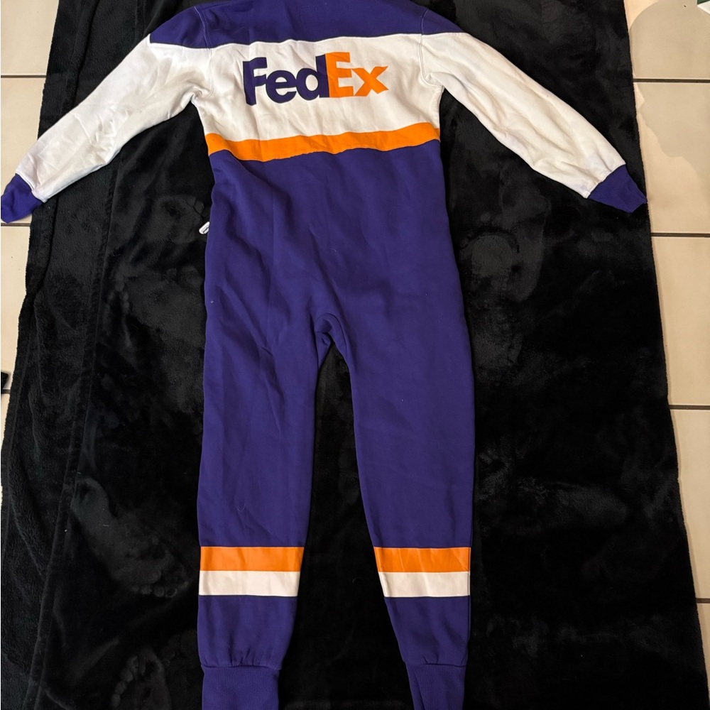 Dex Kids One Piece Footie - Purple, White, and Orange